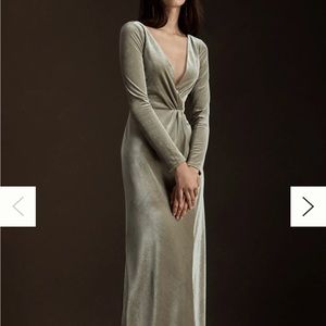 Brand new velvet dress from Anthropologie, size 6